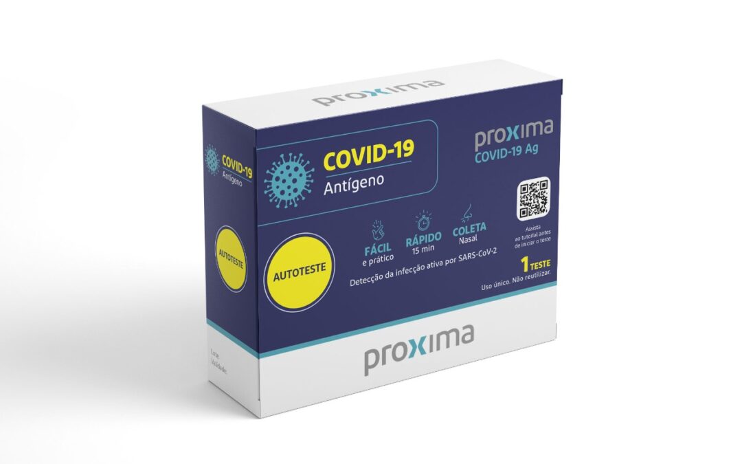 Autoteste para Covid-19 da Proxima, marca da Vyttra Diagnósticos, recebe aprovação da Anvisa