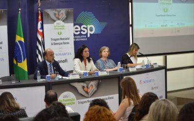 Presidente da SBTEIM participa de debate sobre Triagem Neonatal e Doenças Raras na ALESP