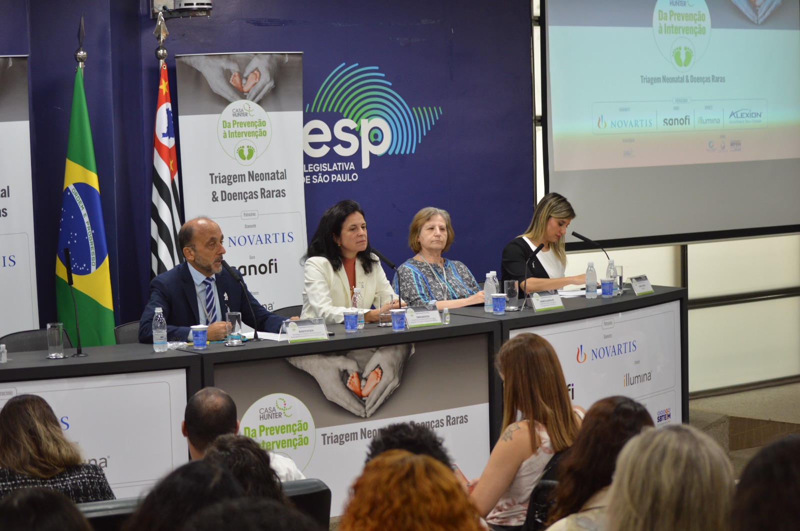 Presidente da SBTEIM participa de debate sobre Triagem Neonatal e