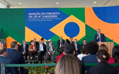 CBDL e ABIIS comparecem na assinatura da sanção de PL que institui a Estratégia Nacional do Complexo Econômico-Industrial da Saúde