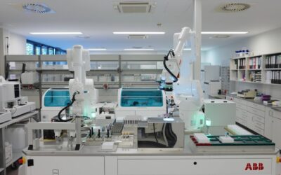 ABB Robotics e Roche desenvolvem robôs inteligentes para automatizar laboratórios clínicos